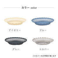 株式会社藤栄 ロジェ オルフェヴル ステンレスバスケット オーバル S グレー 4545229167364 1枚（直送品）