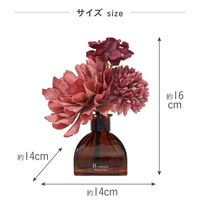 株式会社藤栄 フラワーブーケ リードディフューザー 100ml 4545229169818 1本（直送品）