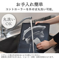 サンコー 薄型ホットプレート「Everill」"エヴリル" HPLT24HBK 1台（直送品）