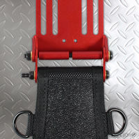 木村 ハンギングブラケット2連セット アルマイトレッド M2R-RE 1個（直送品）