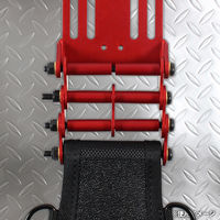 木村 ハンギングブラケット4連セットA アルマイトレッド M4R-A-RE 1個（直送品）