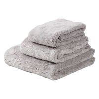 タオル ヘアタオル 40×100cm 思わず頬ずりしたくなるタオル ANGEL STEP Premium ライトグレー 449658 1個（直送品）