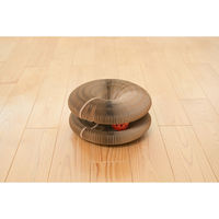 シンセーインターナショナル 爪とぎ ドーナツ型爪とぎ ダンボール おもちゃ 452558 1個（直送品）