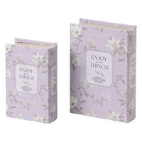 東京かんかん 小物入れ ブックボックス L ふた付き チェリー 489718 1個（直送品）