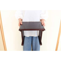 オスマック 供物机 仏壇前 ミニテーブル 桐製 490839 1個（直送品）