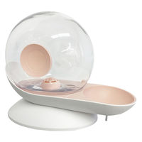 シンセーインターナショナル 給水器 かたつむり型給水器 電源不要 自動 ピンク 452561 1個（直送品）