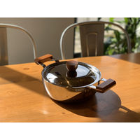 玉虎堂製作所 両手鍋 16cm BENRI鍋 ステンレス製 日本製 427076 1個（直送品）