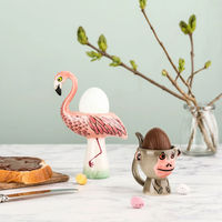 Hannah Turner エッグカップ monkey 456522 1個（直送品）