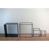 SOW フレーム ジョセフアイアン ディスプレイワイヤーフレーム キューブ Lサイズ 486060 1個（直送品）