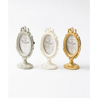 東京かんかん フォトフレーム フォトスタンド オーバル レジン ゴールド 487215 1個（直送品）