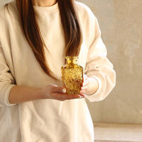 SOW 花瓶 プチフラワーベース アンバー シス 490952 1個（直送品）