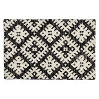 萩原敷物 玄関マット 室内 ダッタ シェニールマット 45×75 厚手 493693 1個（直送品）