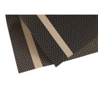 ルークラン ランチョンマット アプリクス シェブロン ダークブラウン 494730 1個（直送品）