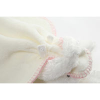 ディーゴ 毛布 ベビー ふわモコ安心毛布 出産祝い 綿100% 日本製 ピンク 432971 1個（直送品）