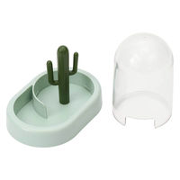 ルークラン 給餌器 小動物 ミオファン カクタスフィーダー ハムスター 鳥 ペット グリーン 441446 1個（直送品）