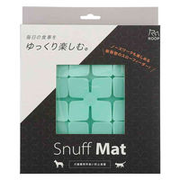 ルークラン フードボウル 早食い防止 ループ スナフマット リーフ シリコン 犬 猫 ペット ミント 447601 1個（直送品）