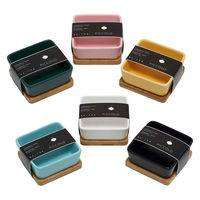 ルークラン フードボウル ループ ディッシュ ピッコロ 陶器 犬 猫 ペット ライトピンク 447685 1個（直送品）