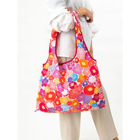 美研繊維 エコバッグ 撥水エコバッグ 2Way レッド 458813 1個（直送品）