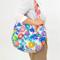 美研繊維 エコバッグ 撥水エコバッグ 綿100% 丸型 七彩 458816 1個（直送品）