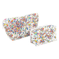 美研繊維 ポーチ オーガニックコットン 100% Sサイズ 和柄 彩花 461399 1個（直送品）