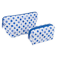 美研繊維 ポーチ オーガニックコットン 100% Mサイズ 和柄 かくれ千鳥 461405 1個（直送品）