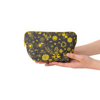 美研繊維 ポーチ オーガニックコットン 100% Mサイズ 和柄 花小紋 461412 1個（直送品）