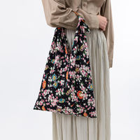 美研繊維 エコバッグ あずまトート 二越ちりめん 夜桜 462038 1個（直送品）