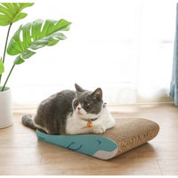 Petner 爪とぎ くじら兄弟 2個入り 猫 段ボール 479867 1個（直送品）