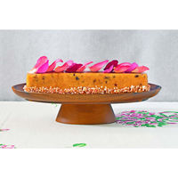 スワンソン商事 プレート アカシア オーバルスタンド 484311 1個（直送品）