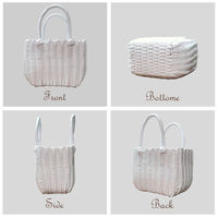 サンリツ バスケット al.atte 客室用の洗える抗菌湯かごL ベージュ 484415 1個（直送品）