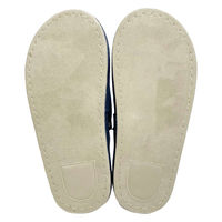 アセット スリッパ のほほん L 約25.0cm ネイビー 485770 1個（直送品）