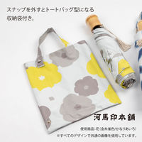 小川 日傘 河馬印本舗 折りたたみ傘 晴雨兼用 手開き式 50cm 金魚 486417 1個（直送品）