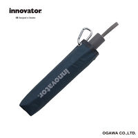 小川 折りたたみ傘 innovator 晴雨兼用 自動開閉 55cm ネイビー 486454 1個（直送品）
