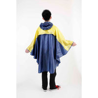 小川 レインコート innovator レインポンチョ コンパクト フリーサイズ ネイビー 487360 1個（直送品）