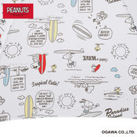 小川 長傘 雨晴兼用 ピーナッツ スヌーピー 60cm ジャンプ式 A 489462 1個（直送品）