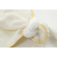 ディーゴ 毛布 ベビー ふわモコ安心毛布 出産祝い 綿100% 日本製 イエロー 432972 1個（直送品）