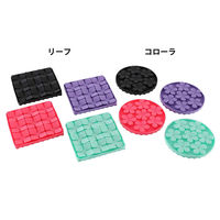 ルークラン フードボウル 早食い防止 ループ スナフマット リーフ シリコン 犬 猫 ペット ライラック 447600 1個（直送品）