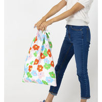 美研繊維 エコバッグ あずまトート ドット 綾 椿 461484 1個（直送品）