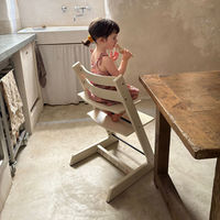 ストッケ トリップトラップ チェア ビーチ/バニラホワイト 1台（直送品）