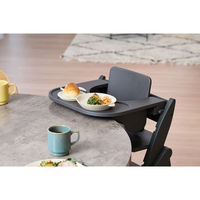 moji YIPPY TRUNK イッピー トランク ベビーチェア チャコール 1台（直送品）