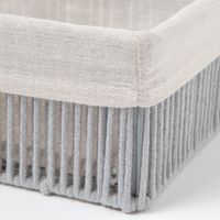 ロープ収納ボックス(S) グレー LAKOLE/ラコレ