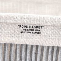 ロープ収納ボックス(L) グレー LAKOLE/ラコレ