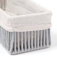 ロープカトラリーケース スクエア グレー LAKOLE/ラコレ