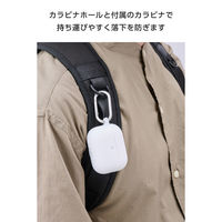 AirPods Pro 3 ケース MagSafe対応 シリコン 耐衝撃 クリア AVA-AP07SCCR エレコム 1個（直送品）