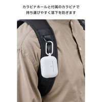 AirPods Pro 3 ケース MagSafe対応 シリコン 耐衝撃 グレー AVA-AP07SCGY エレコム 1個（直送品）