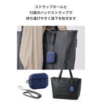 AirPods Pro 3 ケース MagSafe対応 ファブリック調 TPU 耐衝撃 AVA-AP07CCNV エレコム 1個（直送品）