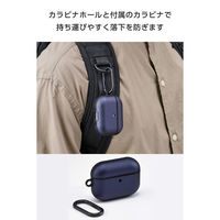 AirPods Pro 3 ケース MagSafe対応 レザー調 TPU 耐衝撃 AVA-AP07PLCNV エレコム 1個（直送品）