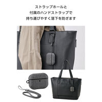 AirPods Pro 3 ケース MagSafe対応 ファブリック調 TPU 耐衝撃 AVA-AP07CCGY エレコム 1個（直送品）