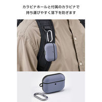 AirPods Pro 3 ケース MagSafe対応 レザー調 TPU 耐衝撃 AVA-AP07PLCBG エレコム 1個（直送品）