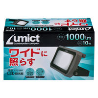 朝日電器 LED投光器 1000ルーメン 昼白色相当 LFL-1001 1個（直送品）
